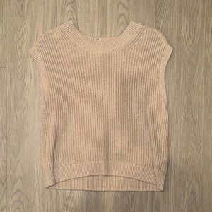 Abercrombie & Fitch Tan Sweater vest